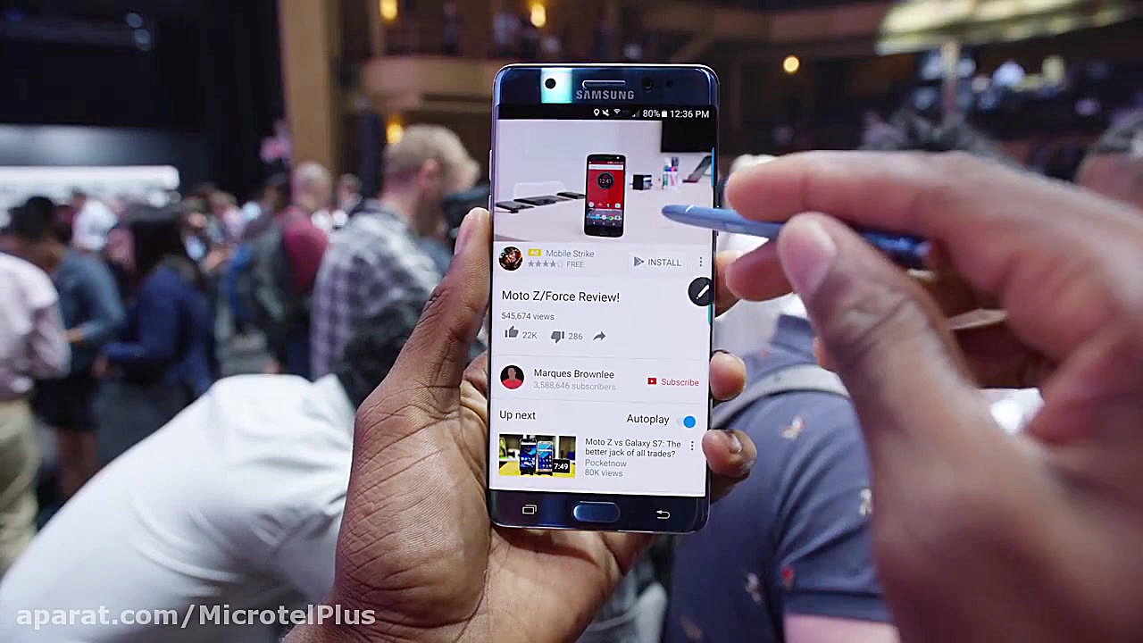 نگاه نزدیک به Samsung Galaxy N...