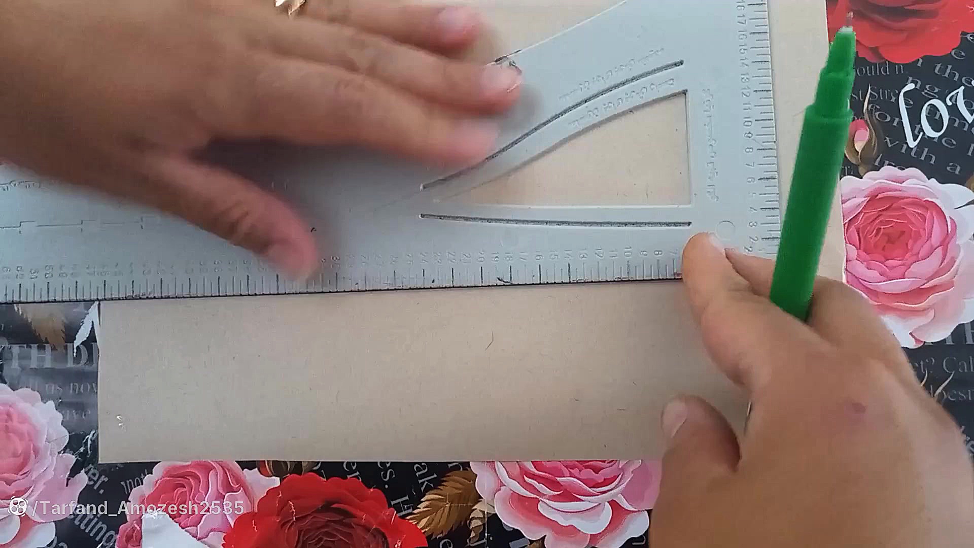 آموزش یقه شکاری(خرگوشی)پهن،، ب...