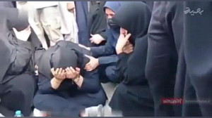 لحظه تلخ اطلاع فرزندان شهید شه...