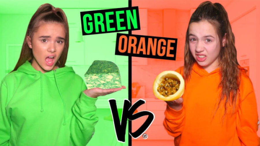 چالش غذاییHGH خوراکی سبز خوشمز...