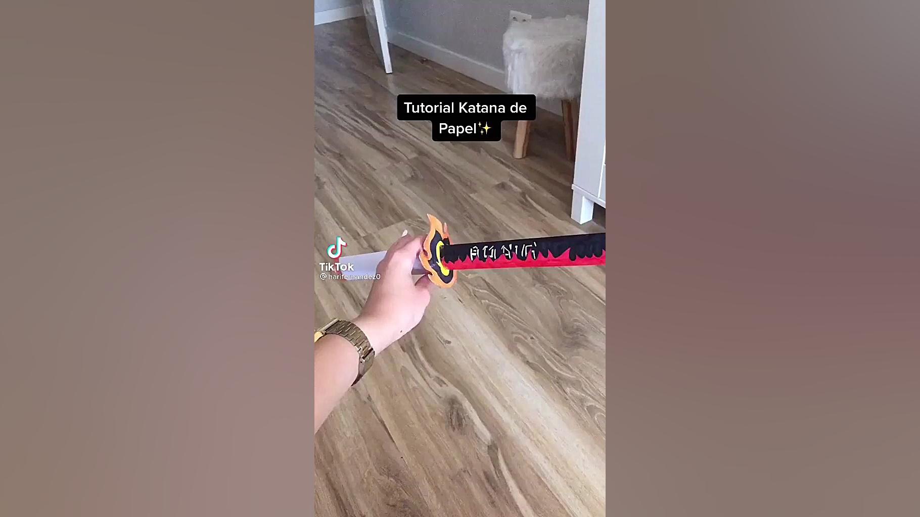 آموزش ساخت شمشیر رنگوکو