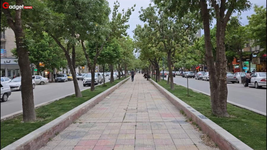 تست فیلمبرداری با گلکسی S23 پل...