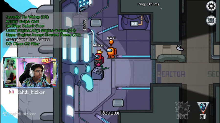 امانگ آس آنلاین با گوجی و فریب...