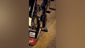 دودزا روی دوچرخه نحوه بستن اگز...