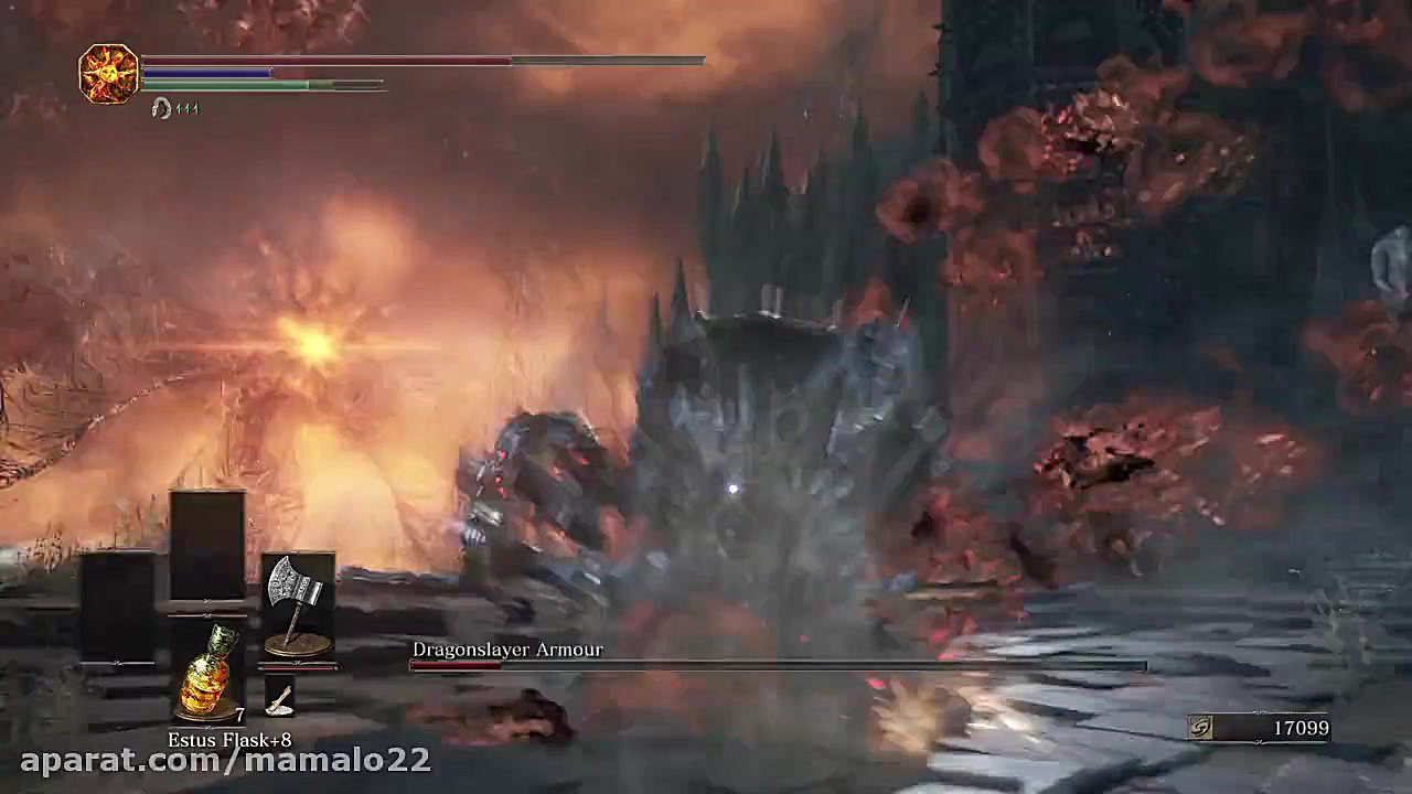 راهنمای باس dragonslayer armou...