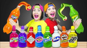 چالش غذایی خوری  چالش خنده دار...