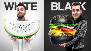 چالش همه چیز با رنگ سیاه و سفی...