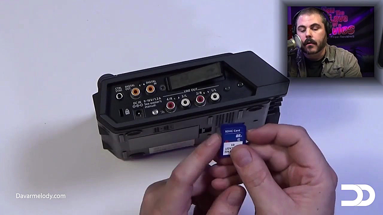 معرفی رکوردر صدا رولند Roland...