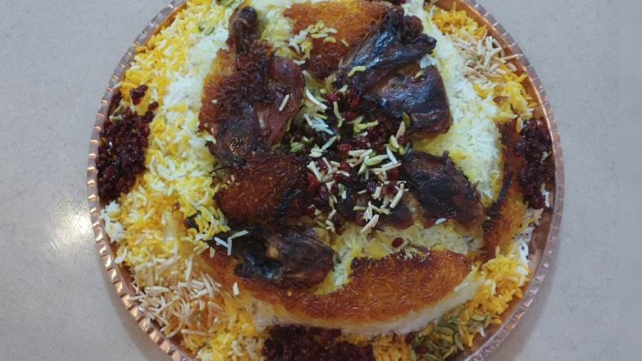 طرز تهیه ته انداز مرغ مرحله به...