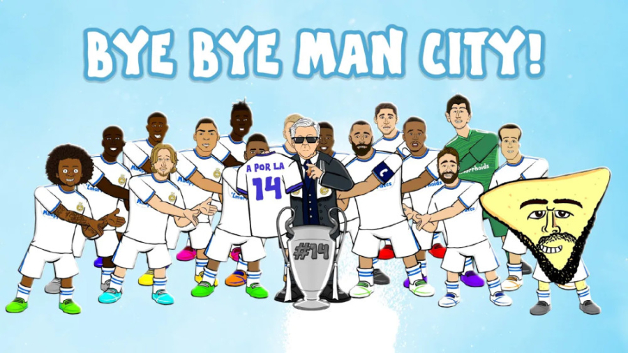 انیمیشن طنز صعود رئال به فینال...