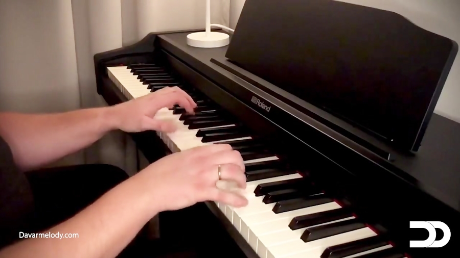 تست پیانو دیجیتال رولند Roland...