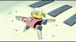 باب اسفنجی مرد دریا بازی  مرد...