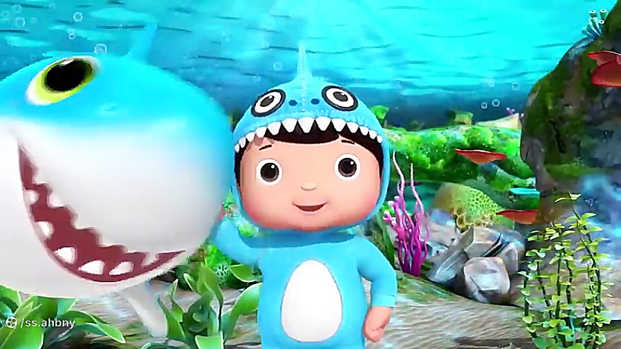 Baby Shark Songآهنگ بچه کوسه...