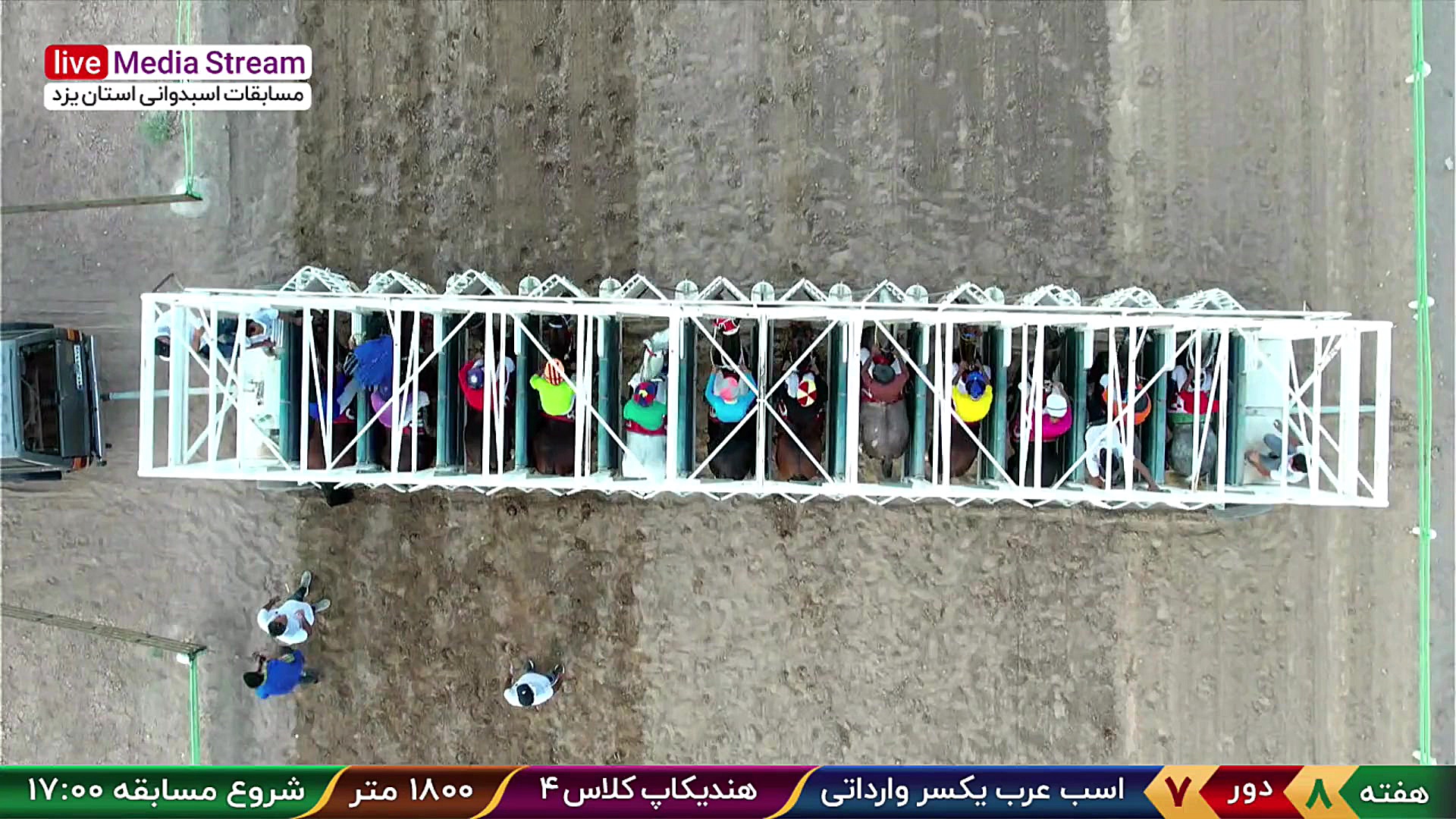 هفته هشتم مسابقات اسبدوانی یزد...