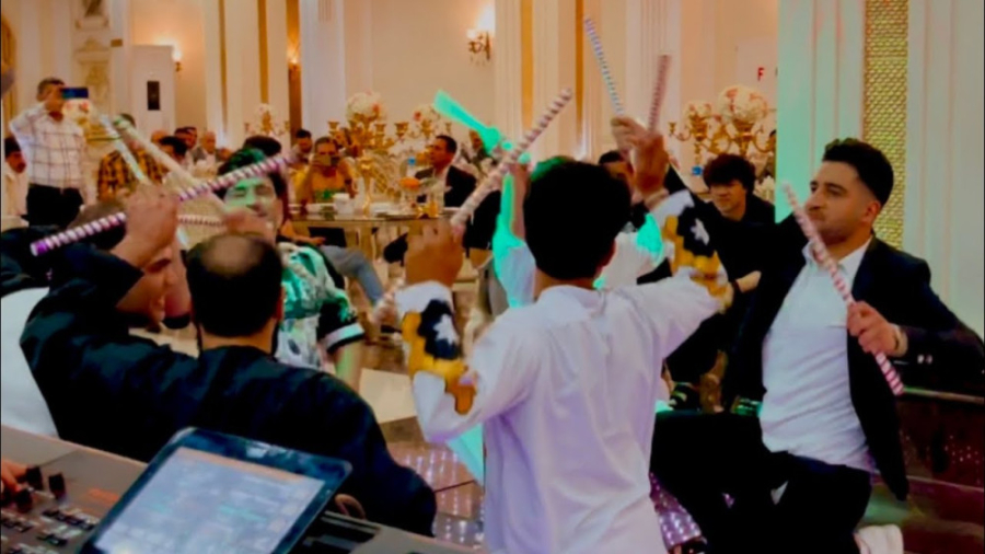 چوب بازی افغانی مست رقص عروسی...