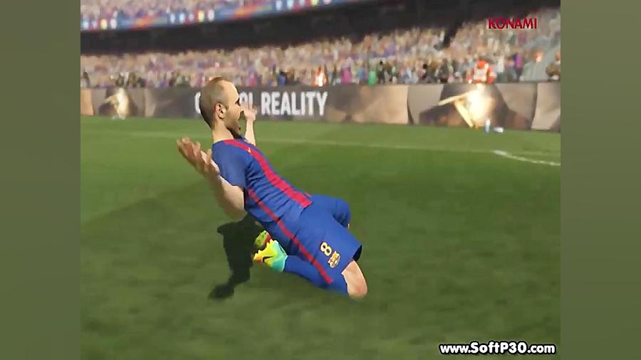 تریلر بازی PES 2017 برای کامپیوتر زمان264ثانیه