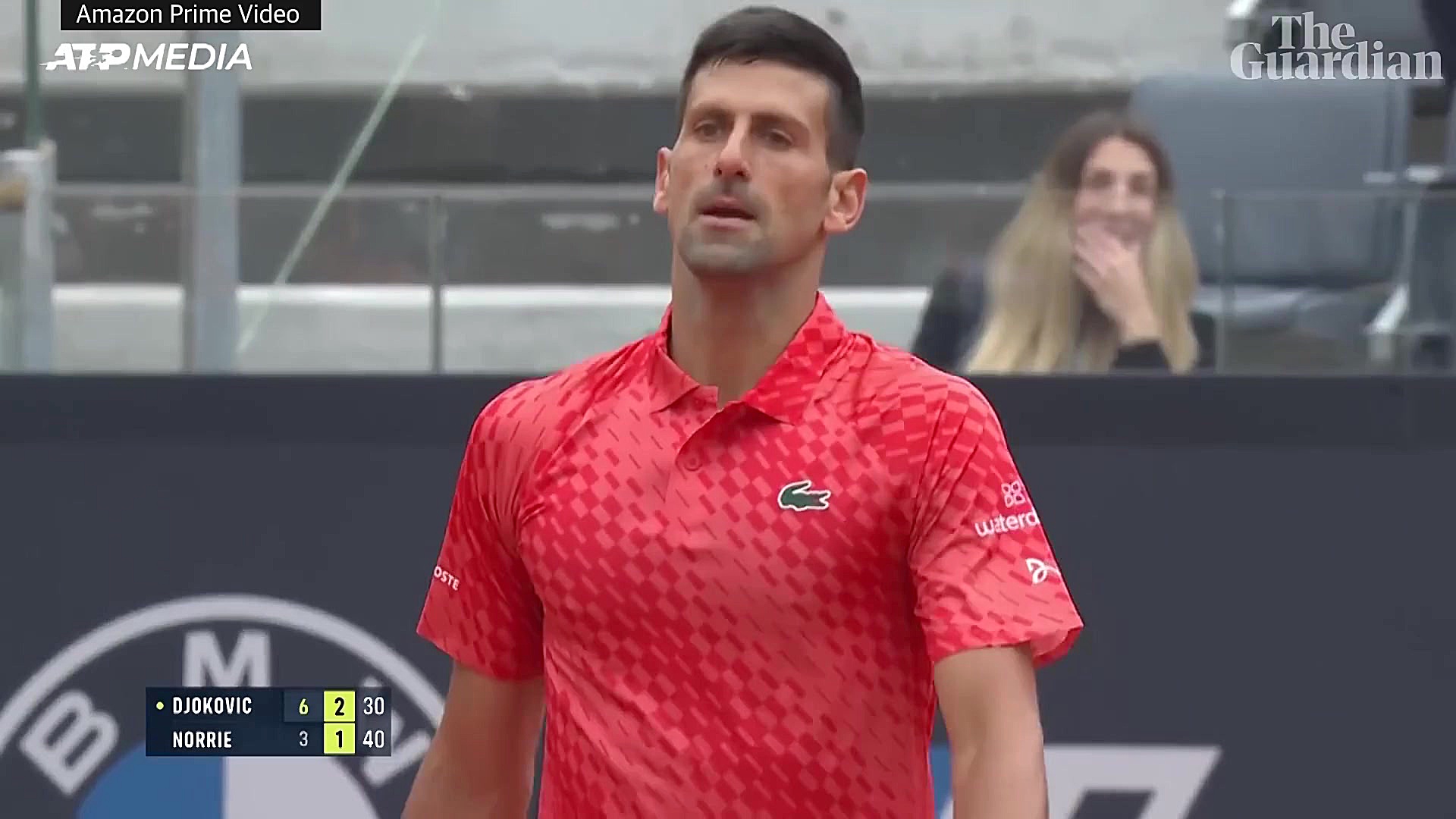 واکنش خشم&zwnj;آلود جوکوویچ بع...