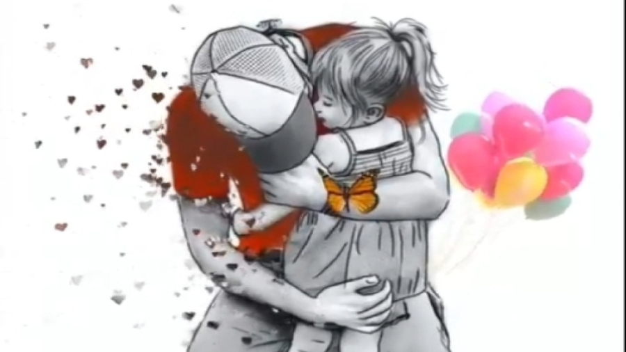 کلیپ تبریک روز دختر از طرف ماد...