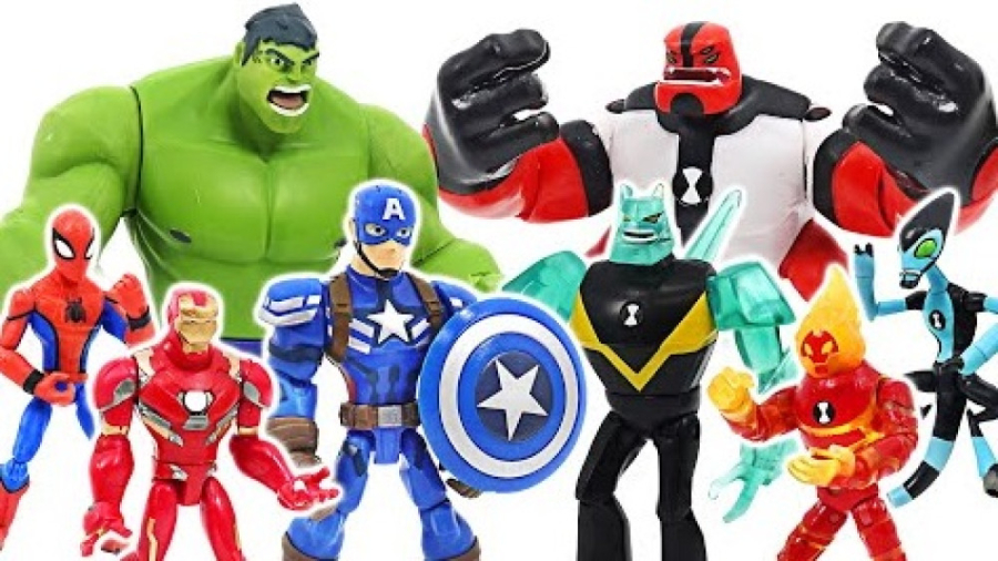 اسباب بازی ابرقهرمانان بن تن و...