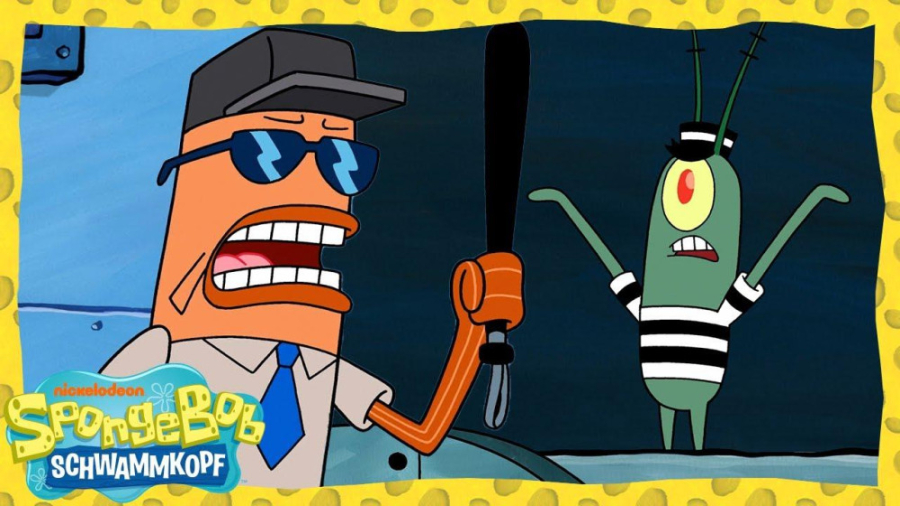 کارتون باب اسفنجی  پلانکتون در...