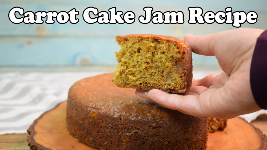 طرز تهیه کیک مربا هویج خانگی ب...