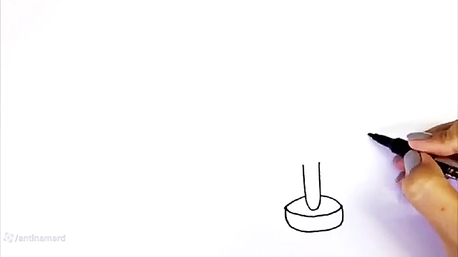 نحوه کشیدن صندلی و میز  نقاشی...