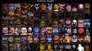 گیم پلی بازی ترسناک fnaf 7