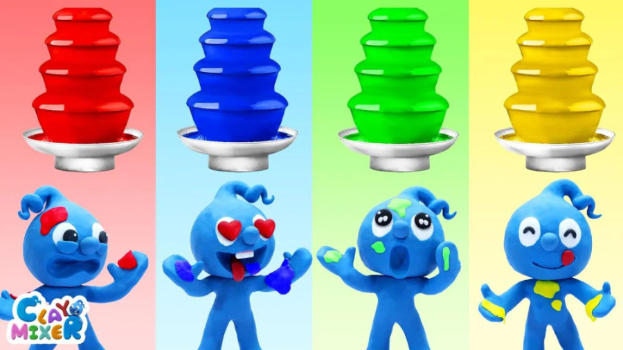 کارتون جدید  فواره شکلاتی چهار...