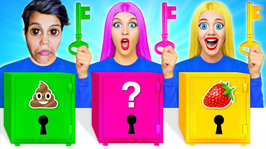 چالش غذایی با نی نی خوردن مارش...