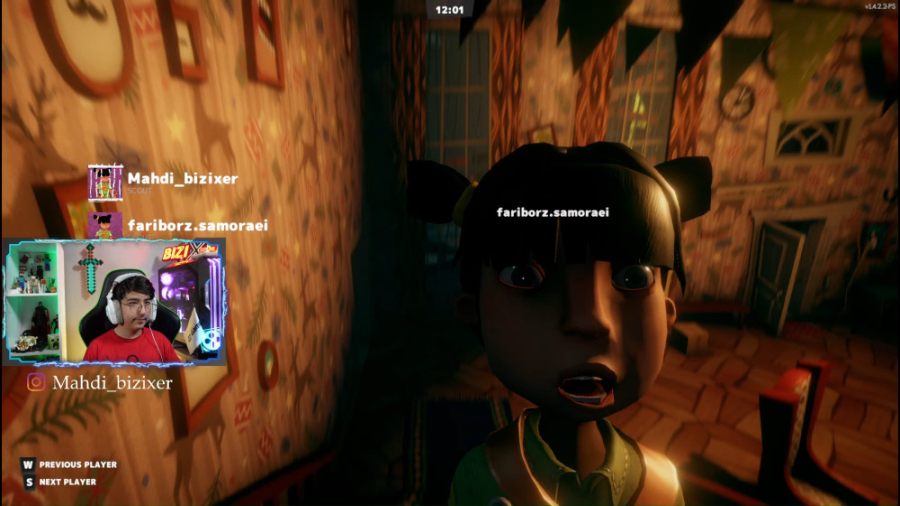 سکرت نیبر آنلاین با گوجی و فری...