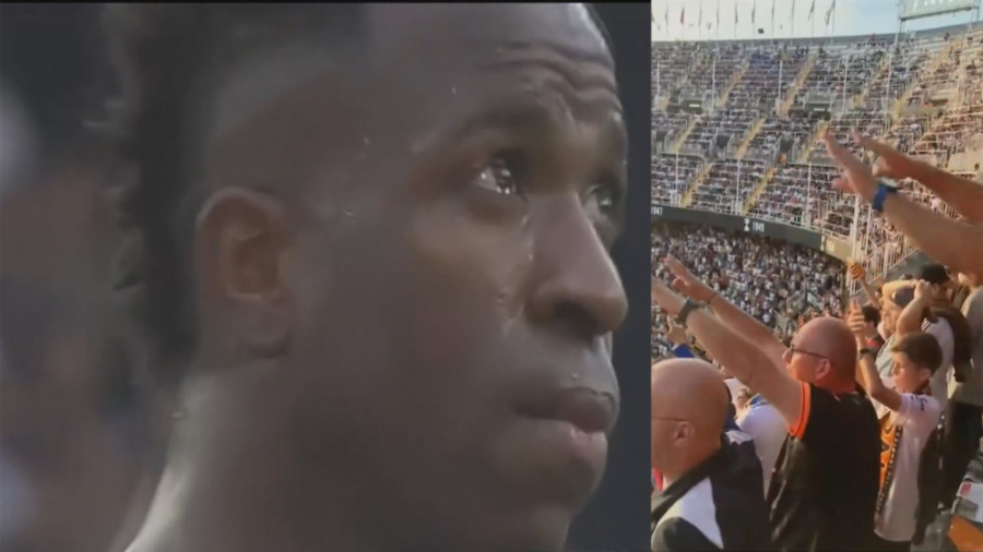 اشک ریختن وینیسیوس جونیور هنگا...