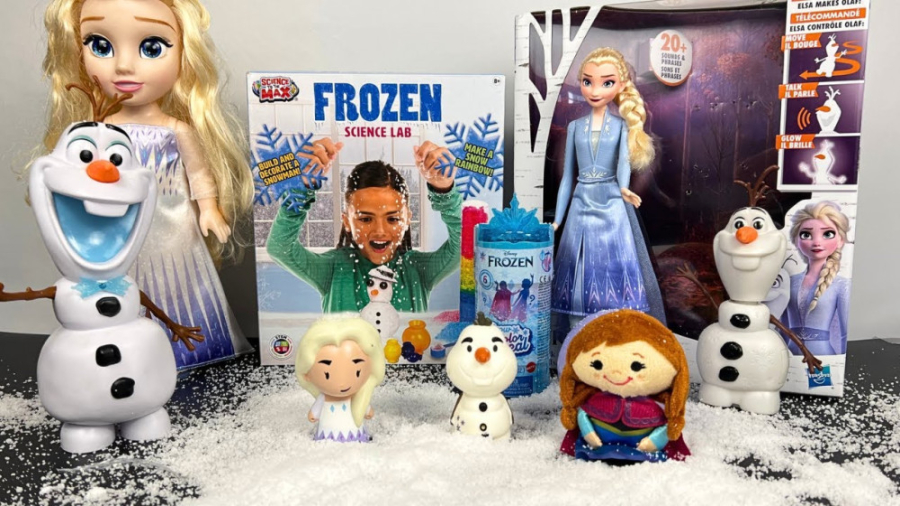 ساختن برف فروزن السا و آنا &ra...