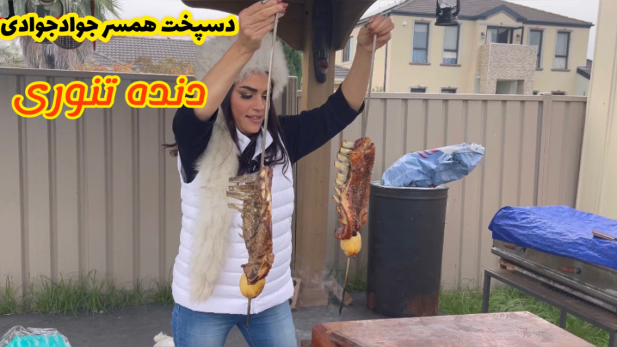 دنده کباب آذربایجان در تنوری آ...