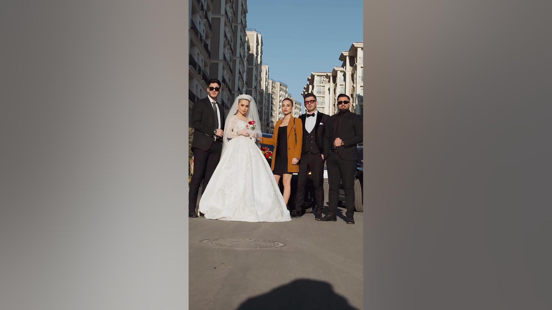 نیکا فلاحی و امیر روز عروسی در...