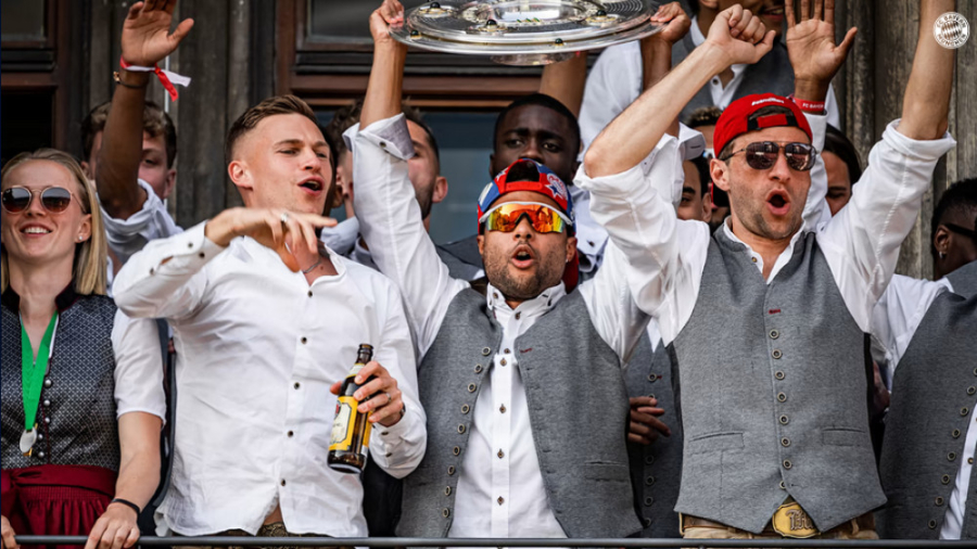 جشن قهرمانی تیم مردان و زنان ب...