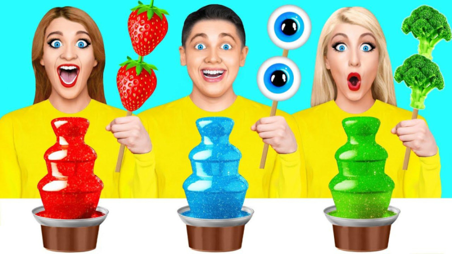 چالش خنده دار ژله ای  دختران م...