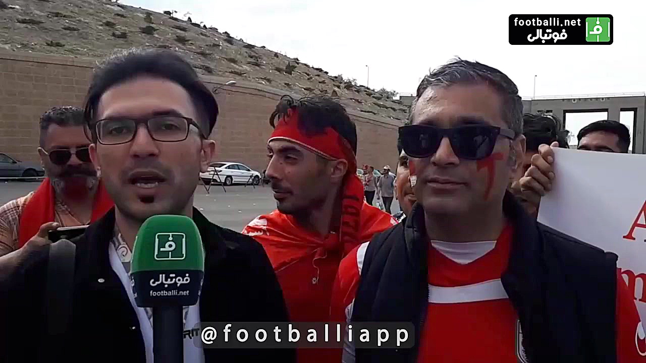 مصاحبه با تماشاگران پرشور تراک...