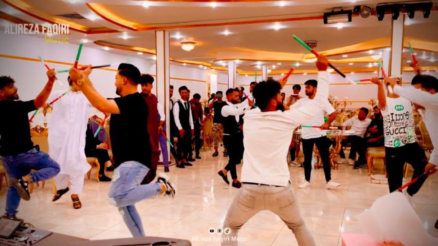 چوبازی افغانی رقص جوانان هراتی...