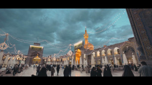 حال و هوای زیارت حرم مطهر در د...