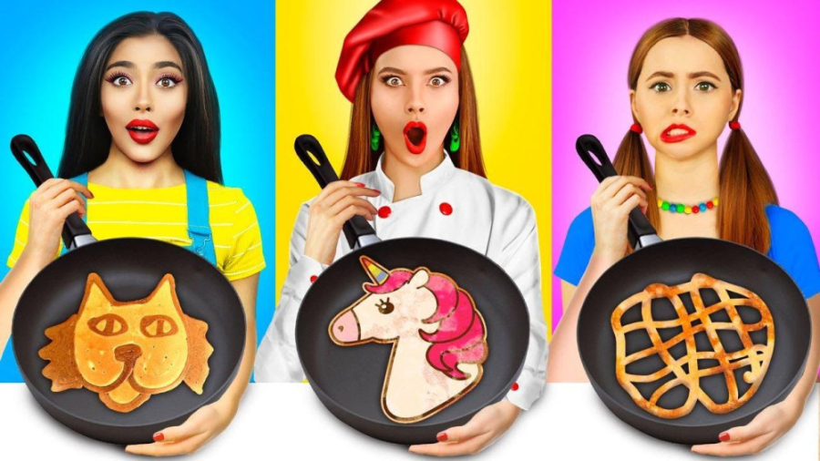 چالش پنکیک  درست کردن پنکیک سو...