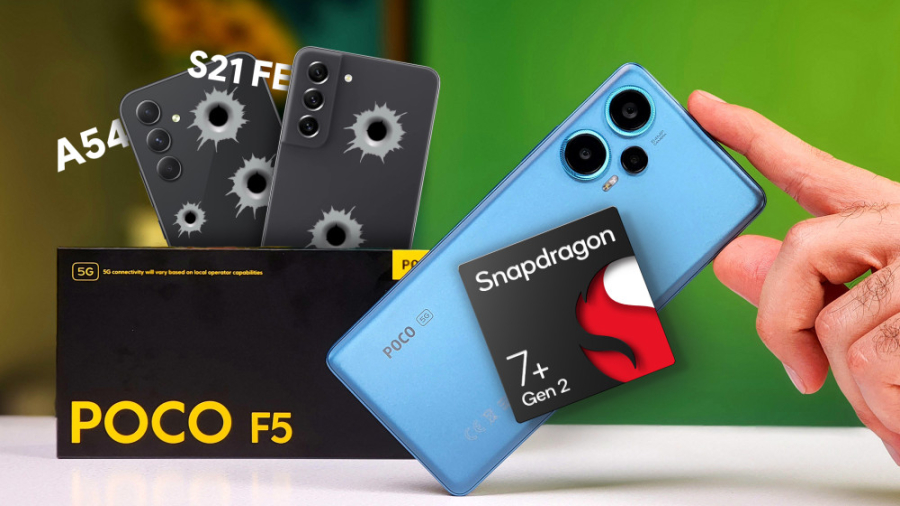 آنباکس شیائومی پوکو اف ۵؛ رقیب...