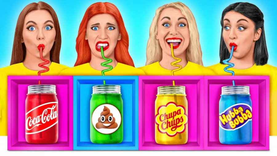 چالش غذا,چالش خوراکی,چالش خنده...