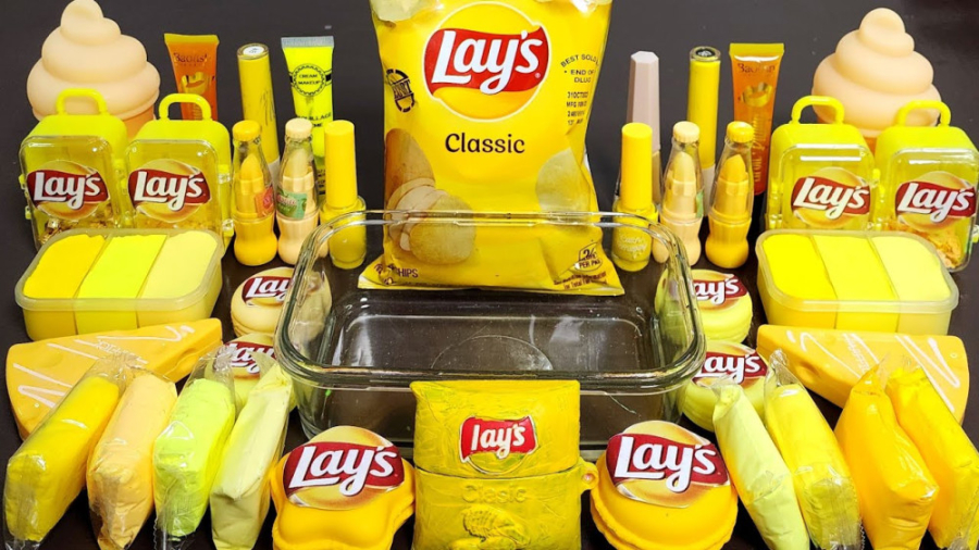 ساخت اسلایم چیپس Lays  مخلوط ک...
