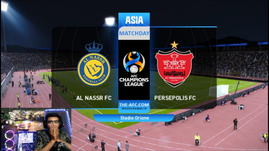 بازی پرسپولیس و النصر (رونالدو...