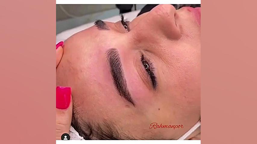 آموزش فیبروز ابرو | آموزش میکر...