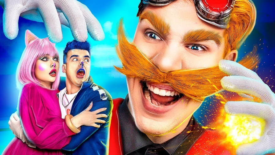 کمدی خانواده پیکاچو و سونیک قس...