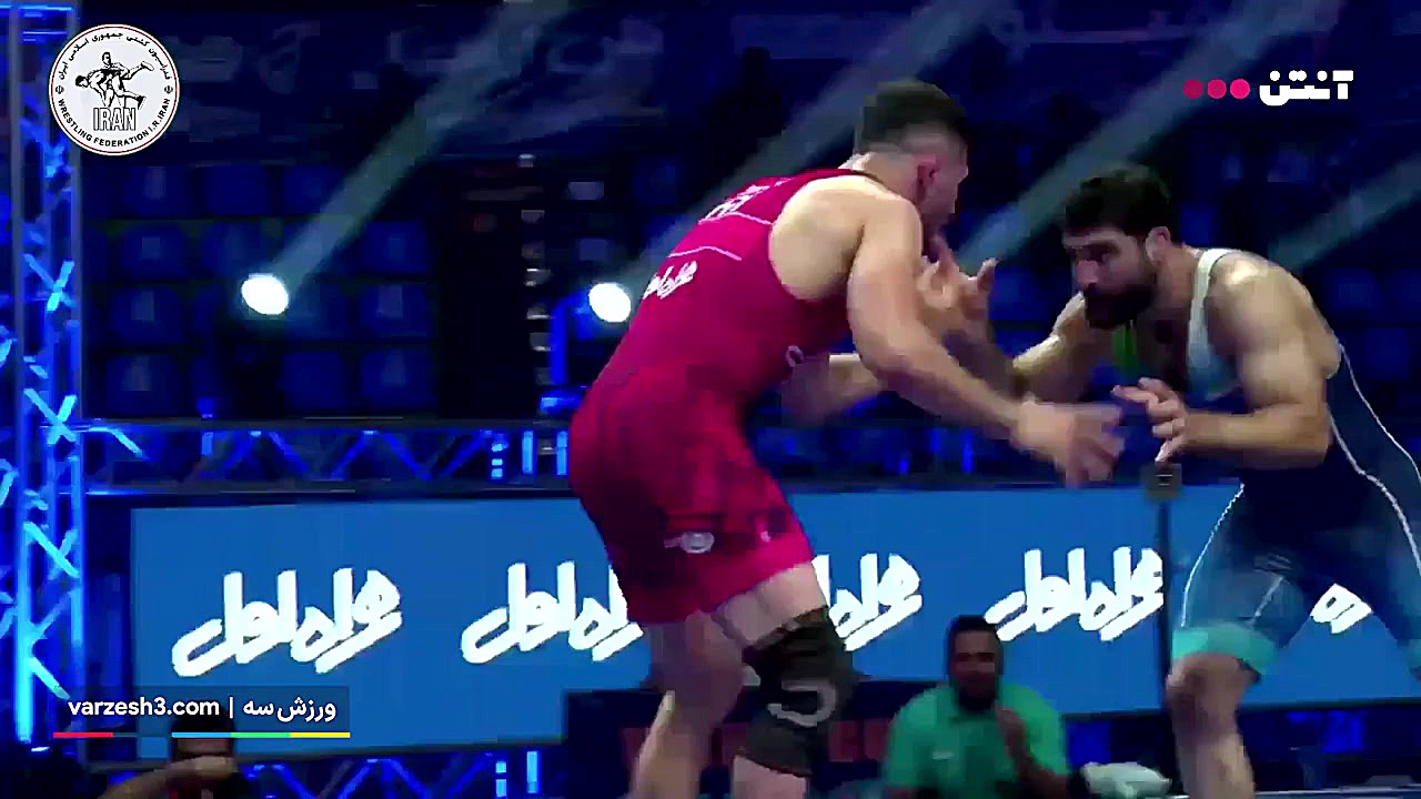 کشتی علی سوادکوهی با محمد نخود...