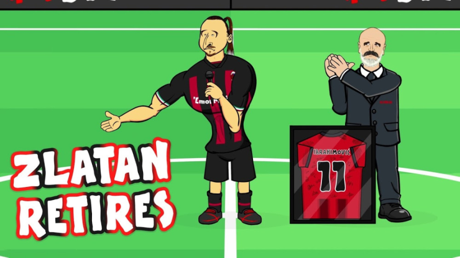 انیمیشن طنز خداحافظی زلاتان از...