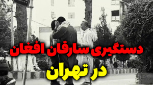 فیلم دستگیری سارق افغان در تهر...