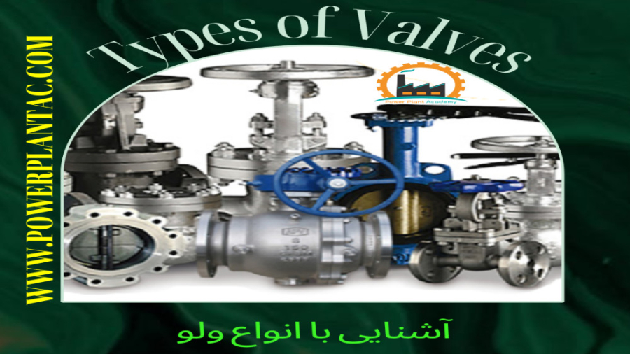 انواع ولو در صنعت